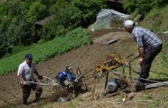 Trabzon’da yüzde 70 eğimli arazide tarım