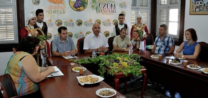 Mehmetçik Üzüm Festivali için geri sayım başladı