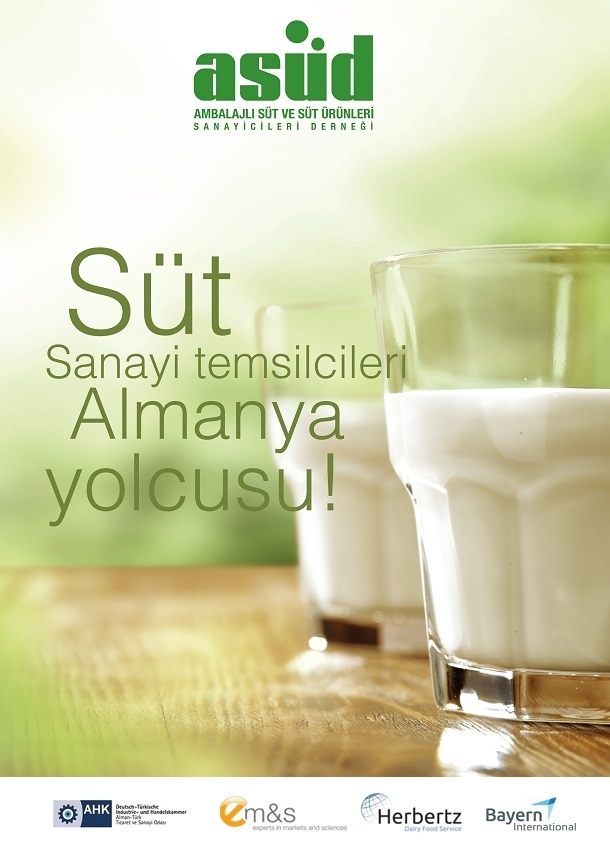 Süt sanayi temsilcileri Almanya yolcusu!