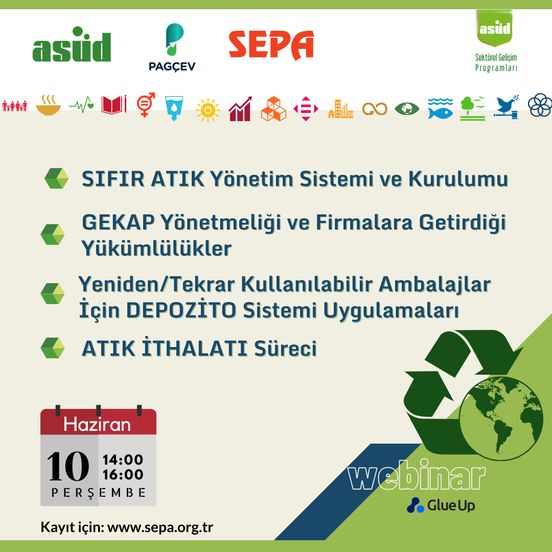 Sıfır Atık, GEKAP ve Depozito Sistemi Webinarı