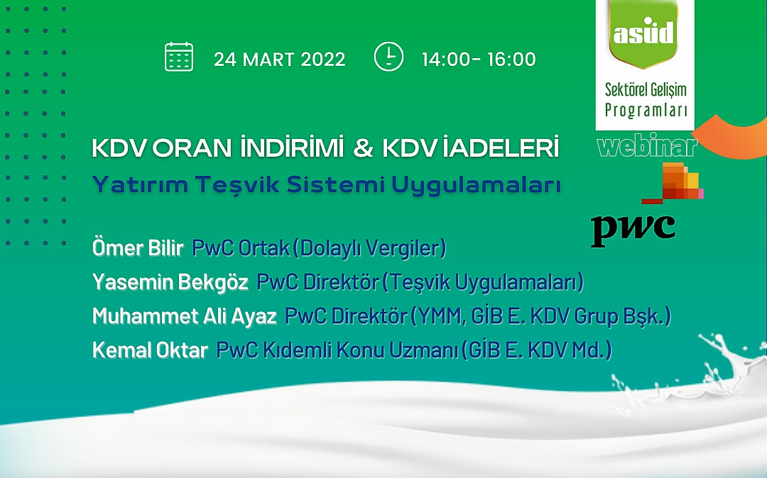 Gıdada KDV Oran İndirimi ve KDV İadeleri