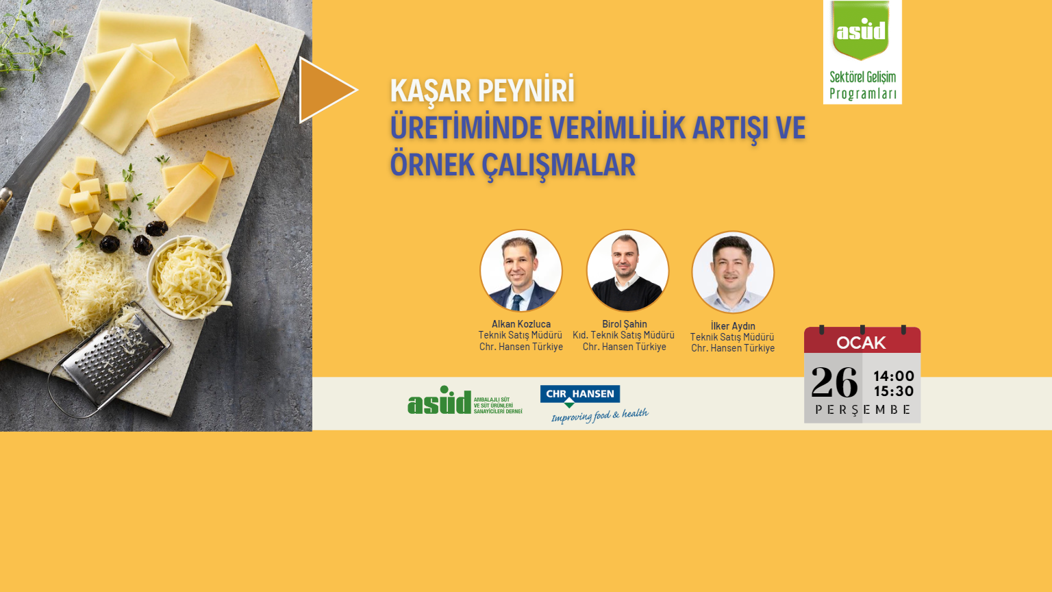 Kaşar Peyniri Üretiminde Verimlilik Artışı ve Örnek Çalışmalar