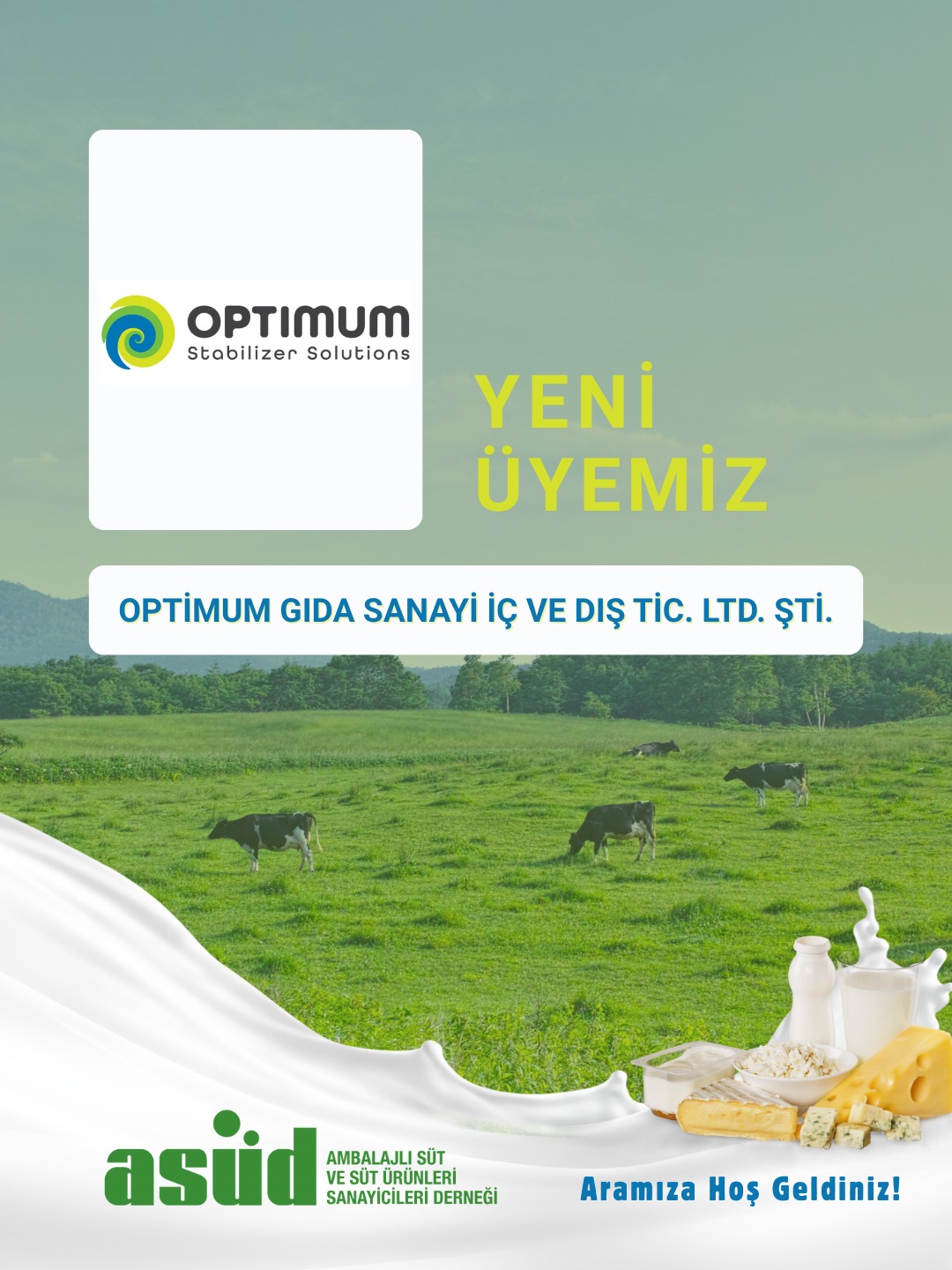 Optimum Gıda, ASÜD Üyeleri Arasında Yerini Aldı, Mutluyuz!