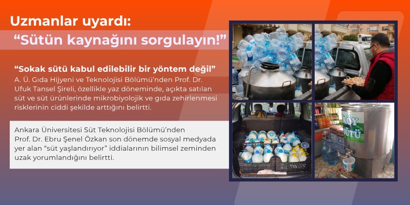 Uzmanlar uyardı: “Kapınıza gelen sütün kaynağını sorgulayın”