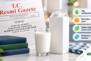 İçme Sütleri Tebliği’nde Değişiklik Yapıldı